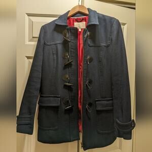 Banana Republic wetoggle true navy jacket
